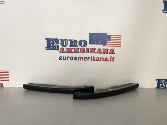 Front Bumper Lip Splitter Guard Cover Trim (Black)